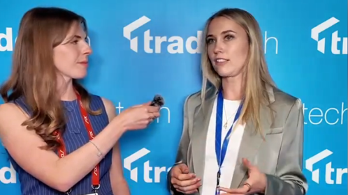 Megan Smith, WBR and Luisa Kruse, Senior Associate at Deutsche Börse MD+S