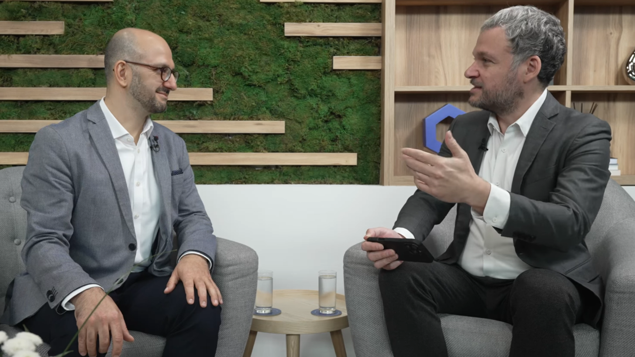 Alireza Dorfard, Head of MD+S and Fernando Vazquez, Chainlink Labs